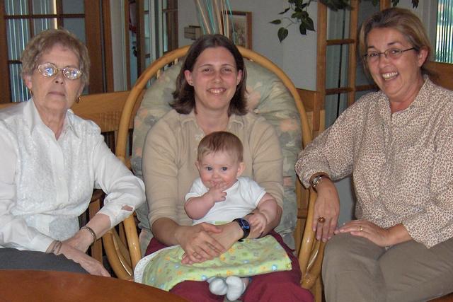 Quatre générations de filles (21 avril 2005)