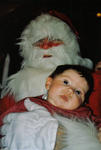 Maïka et le Père Noël 2004