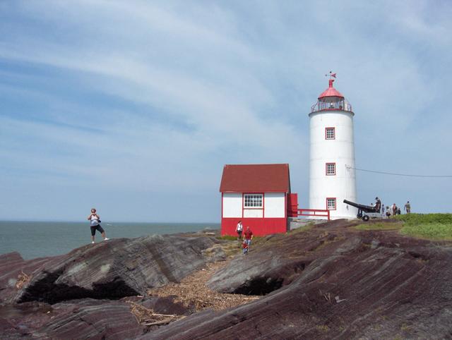 Le phare de l'Île Verte